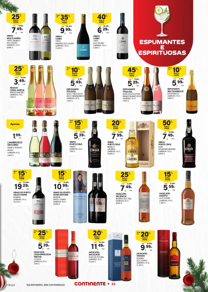 Folheto Continente A&ccedil;ores (7 a 24 dezembro)