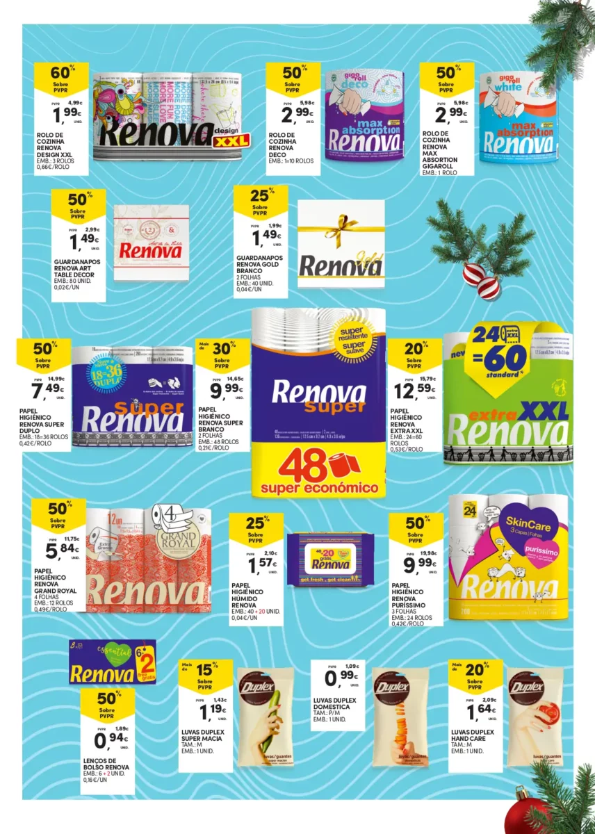 Folheto Continente A&ccedil;ores (7 a 24 dezembro)