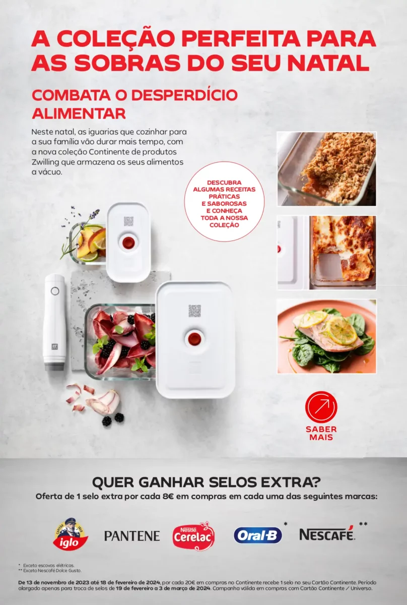 Folheto Continente desta semana (19 a 25 dezembro)