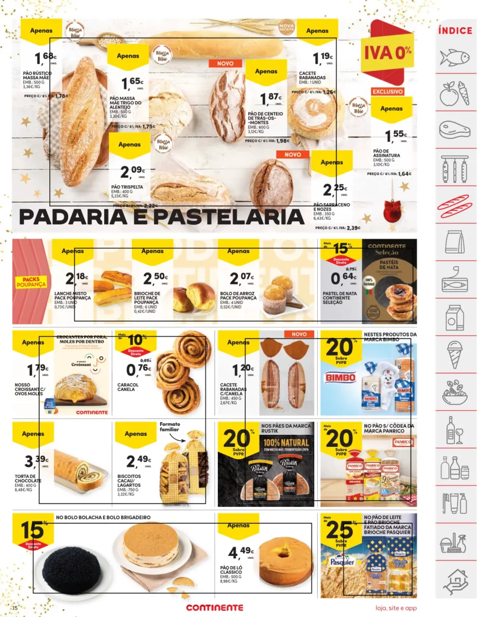 Folheto Continente (5 a 11 dezembro)