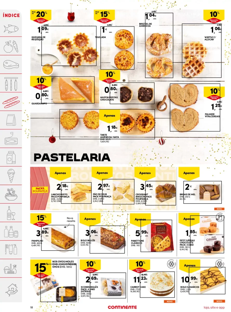 Folheto Continente desta semana (19 a 25 dezembro)