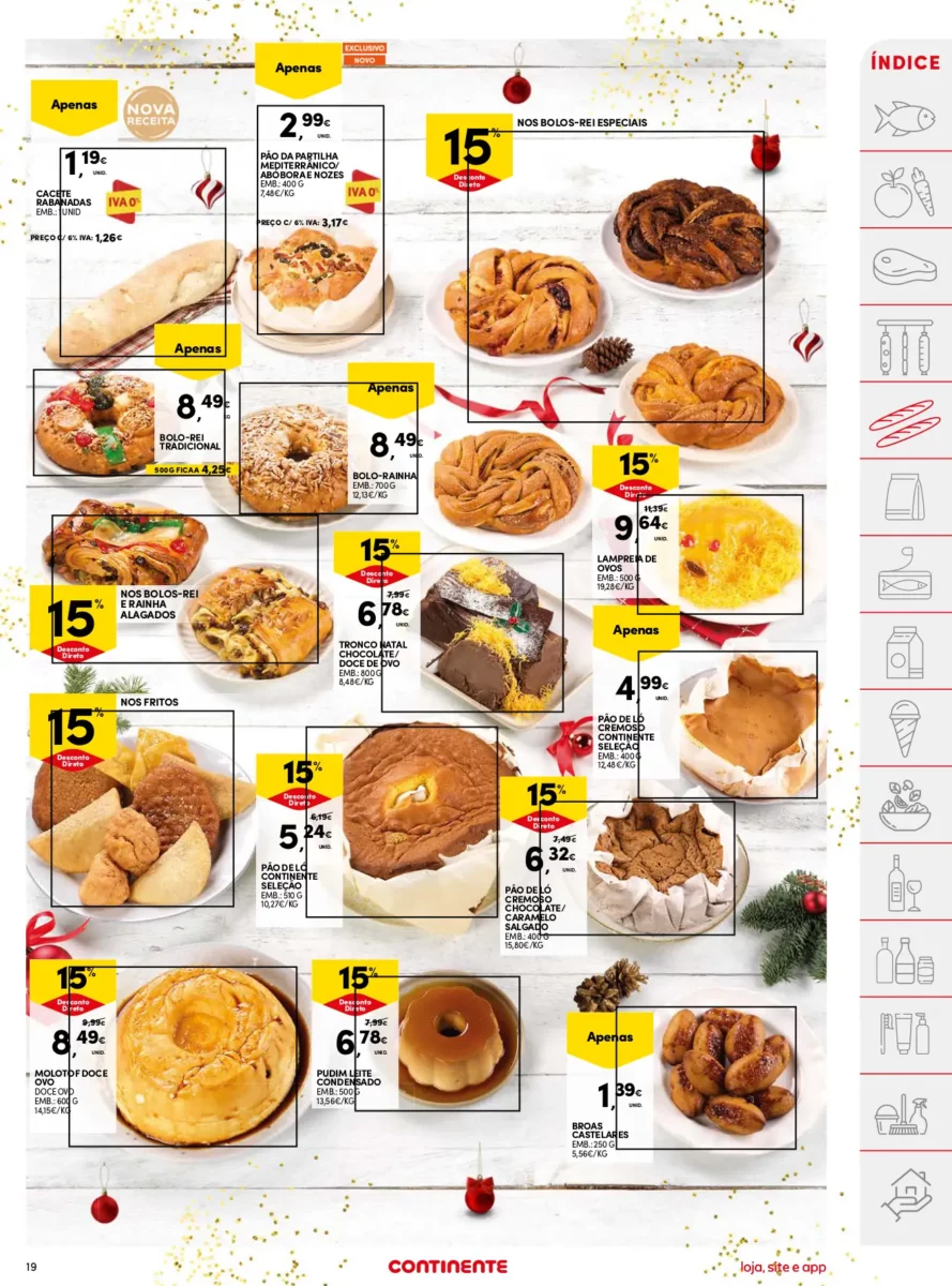 Folheto Continente desta semana (19 a 25 dezembro)