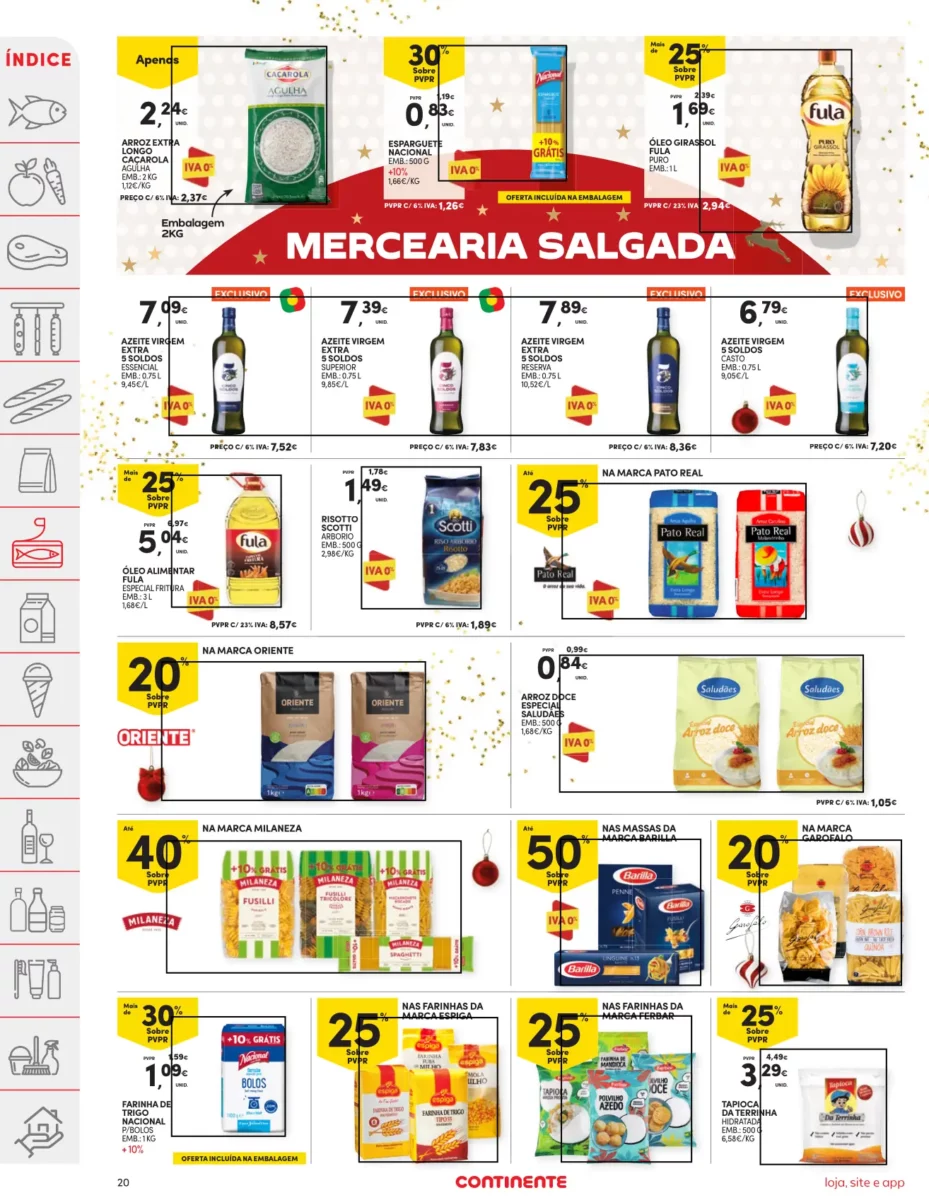 Folheto Continente (5 a 11 dezembro)
