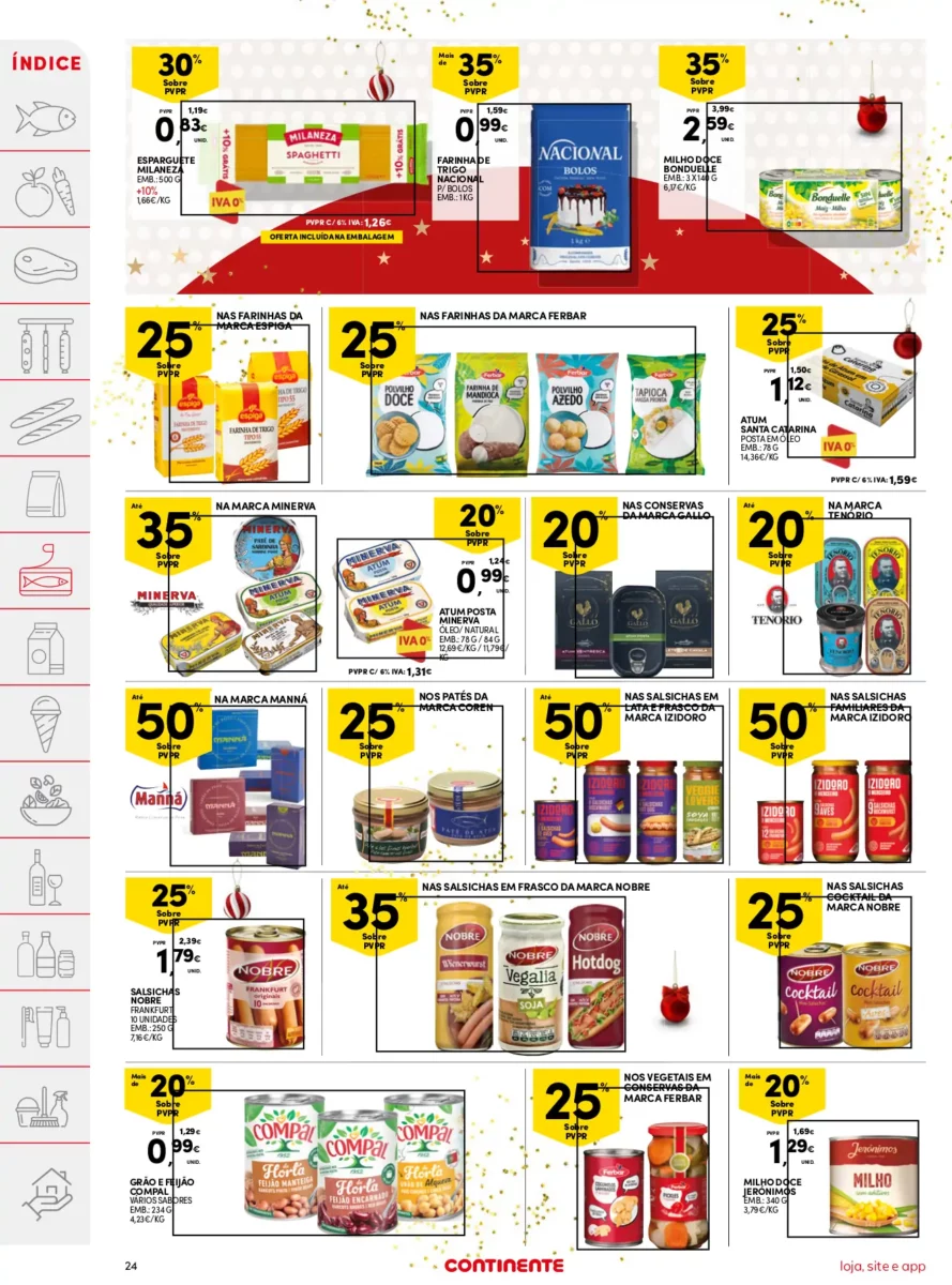 Folheto Continente desta semana (19 a 25 dezembro)
