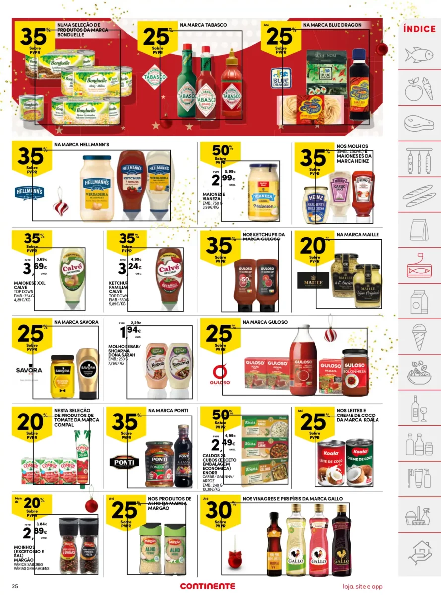 Folheto Continente desta semana (19 a 25 dezembro)