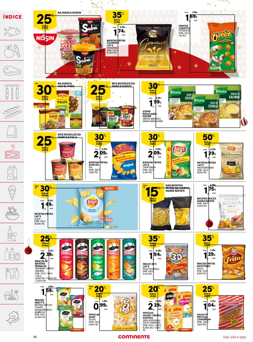 Folheto Continente desta semana (19 a 25 dezembro)
