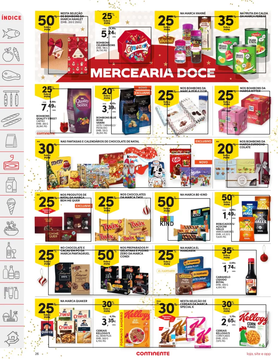 Folheto Continente (5 a 11 dezembro)