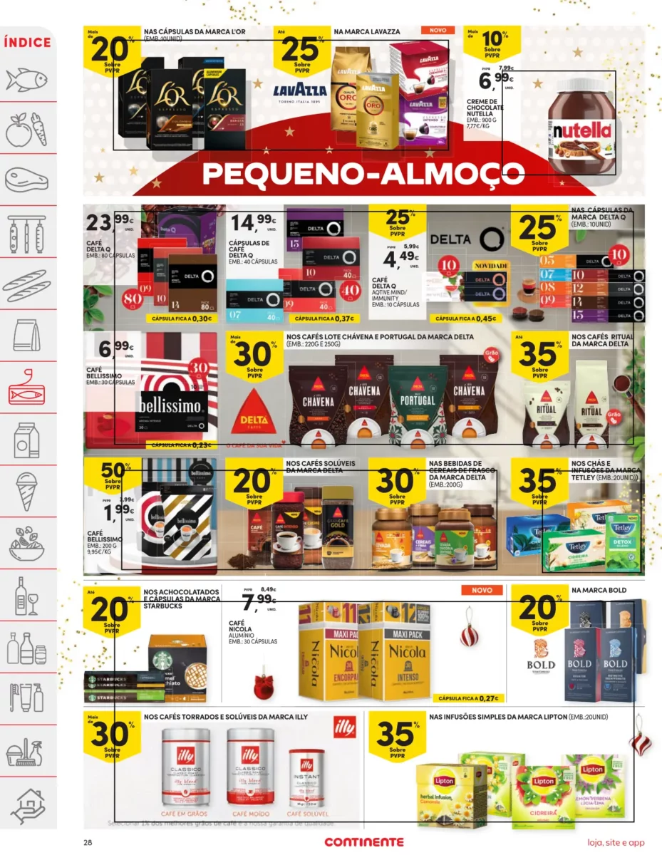 Folheto Continente (5 a 11 dezembro)