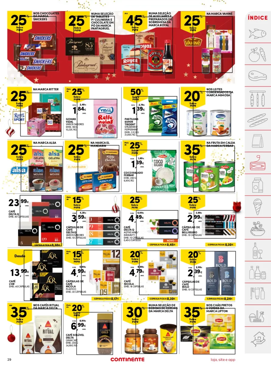Folheto Continente desta semana (19 a 25 dezembro)