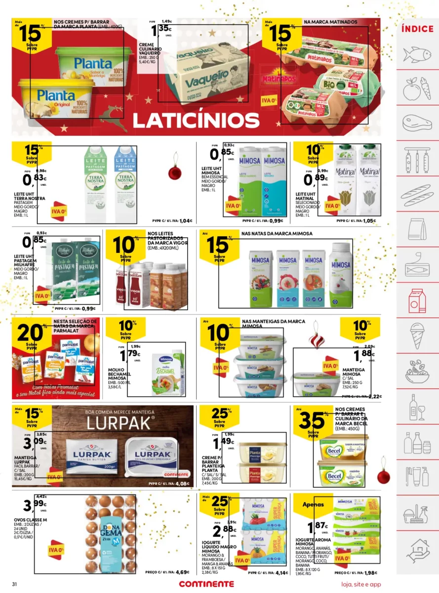 Folheto Continente desta semana (19 a 25 dezembro)