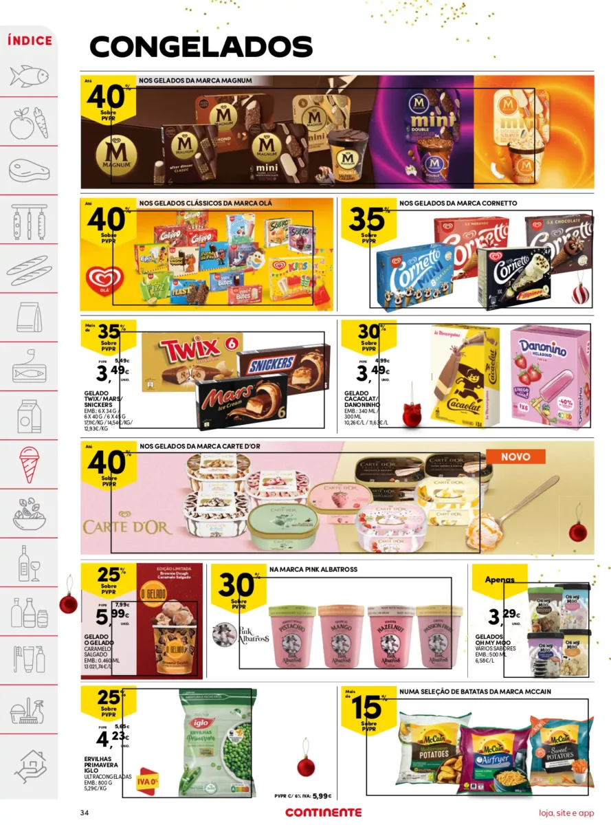 Folheto Continente desta semana (19 a 25 dezembro)