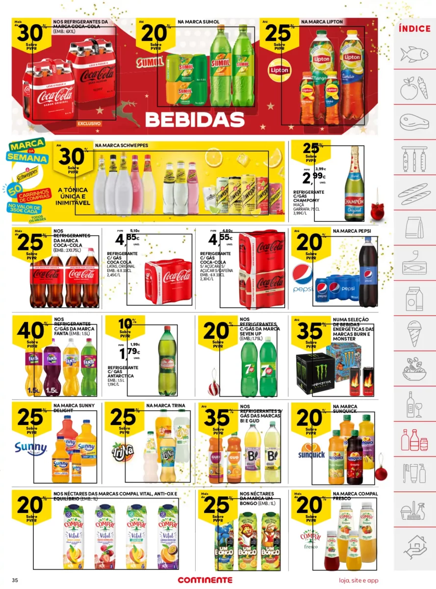 Folheto Continente desta semana (19 a 25 dezembro)