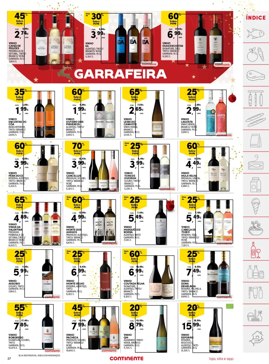 Folheto Continente desta semana (19 a 25 dezembro)