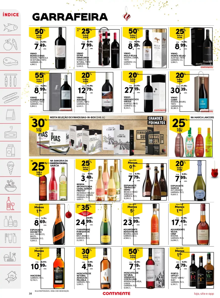 Folheto Continente desta semana (19 a 25 dezembro)