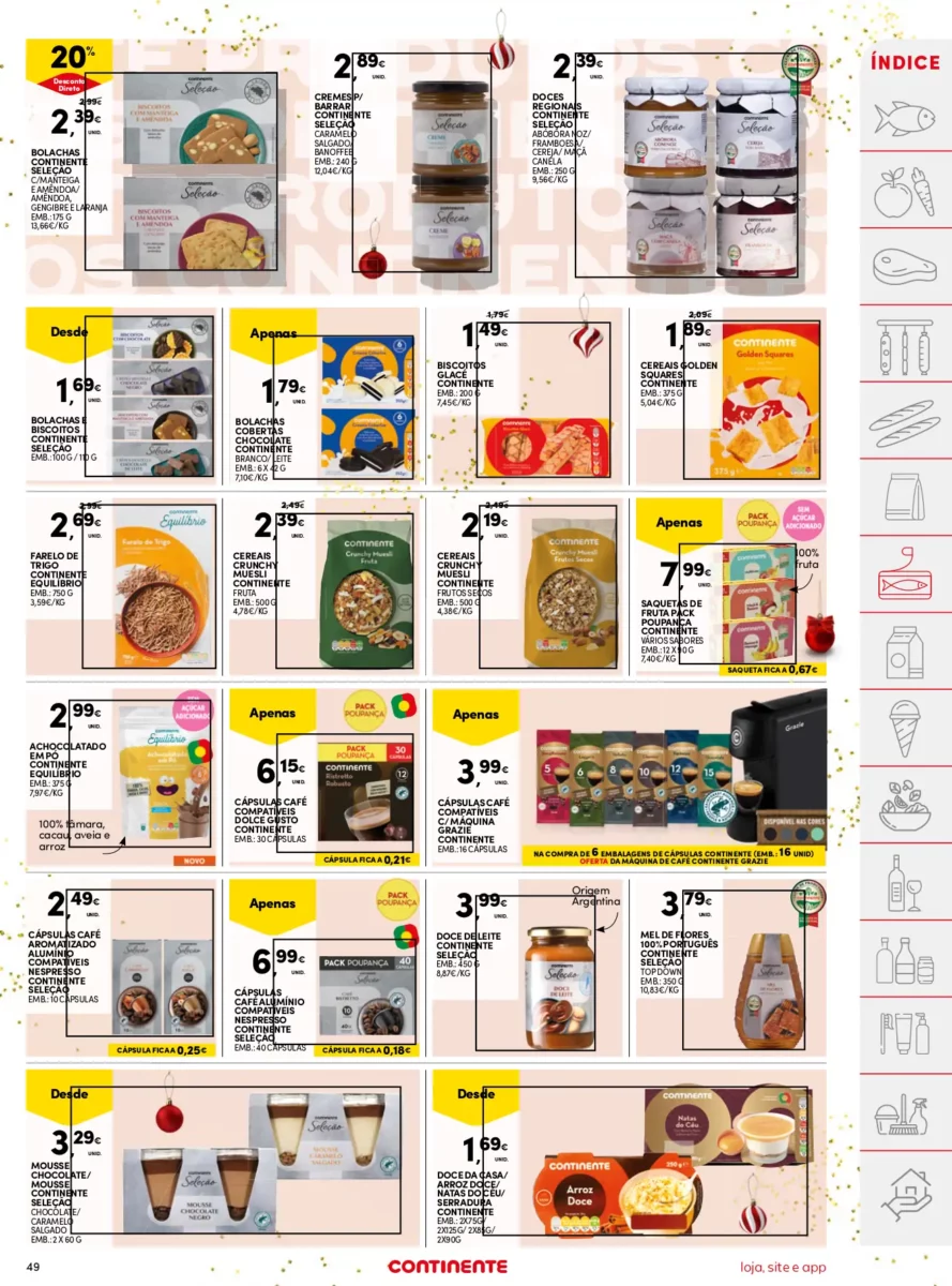 Folheto Continente desta semana (19 a 25 dezembro)