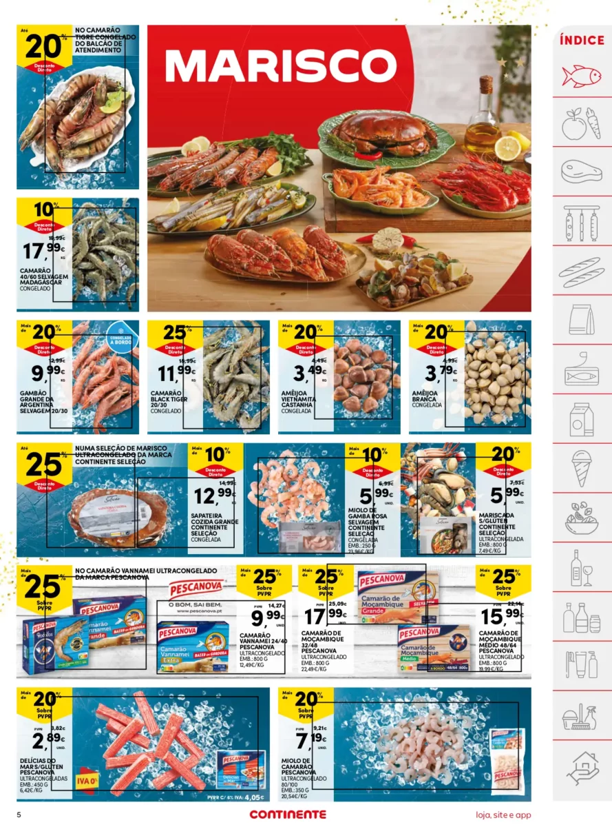 Folheto Continente desta semana (19 a 25 dezembro)