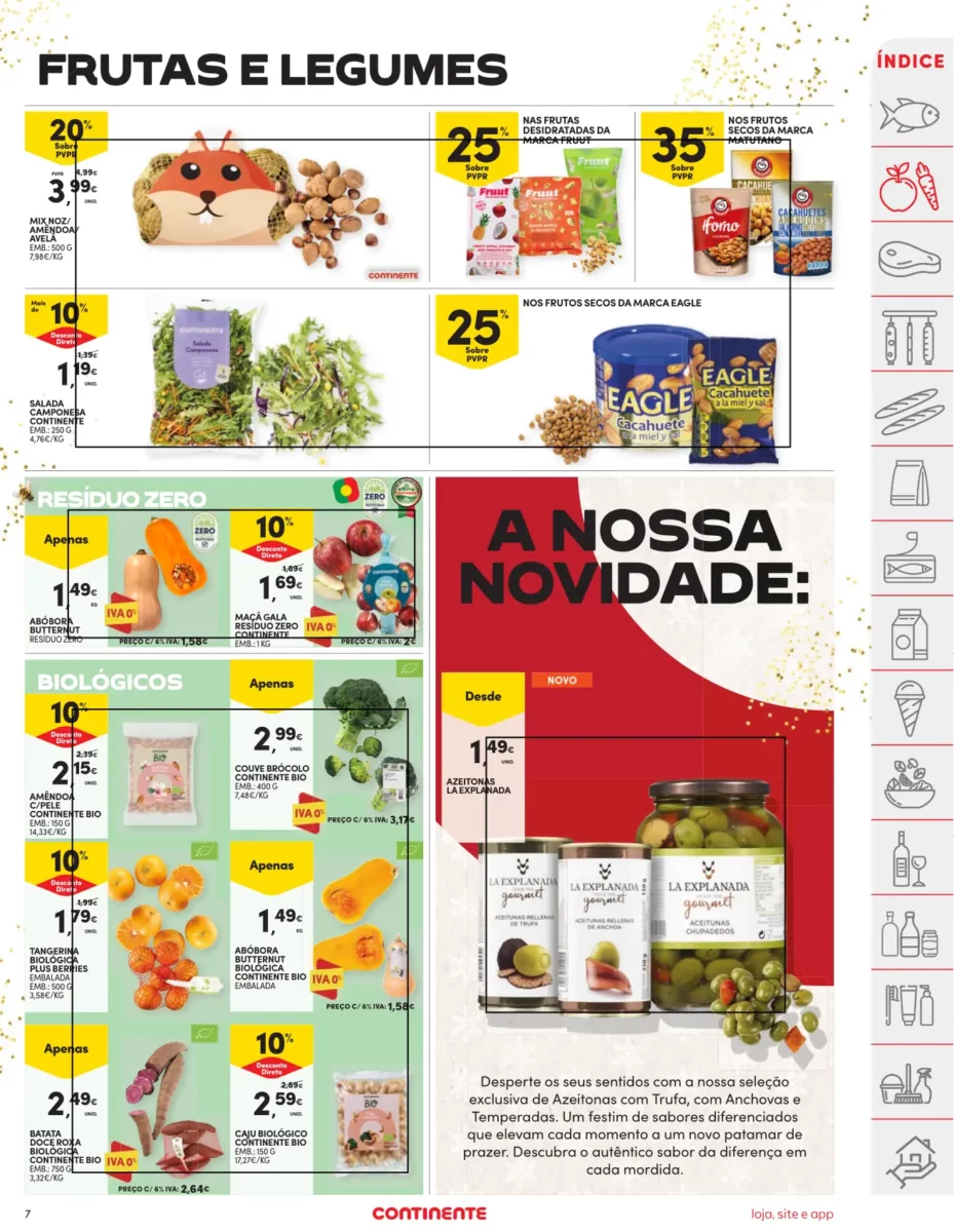Folheto Continente (5 a 11 dezembro)
