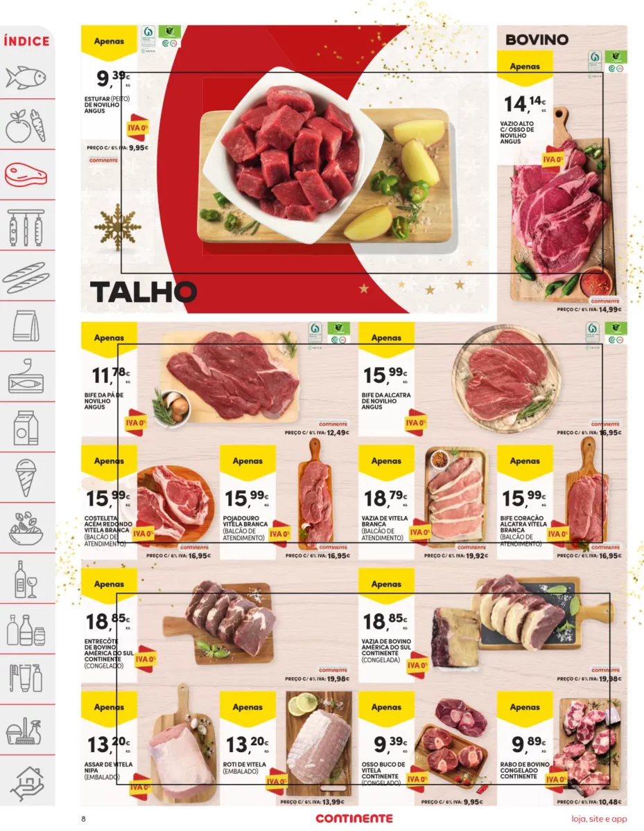 Folheto Continente (5 a 11 dezembro)