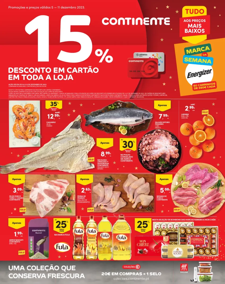 Folheto Continente Madeira (5 a 11 dezembro)