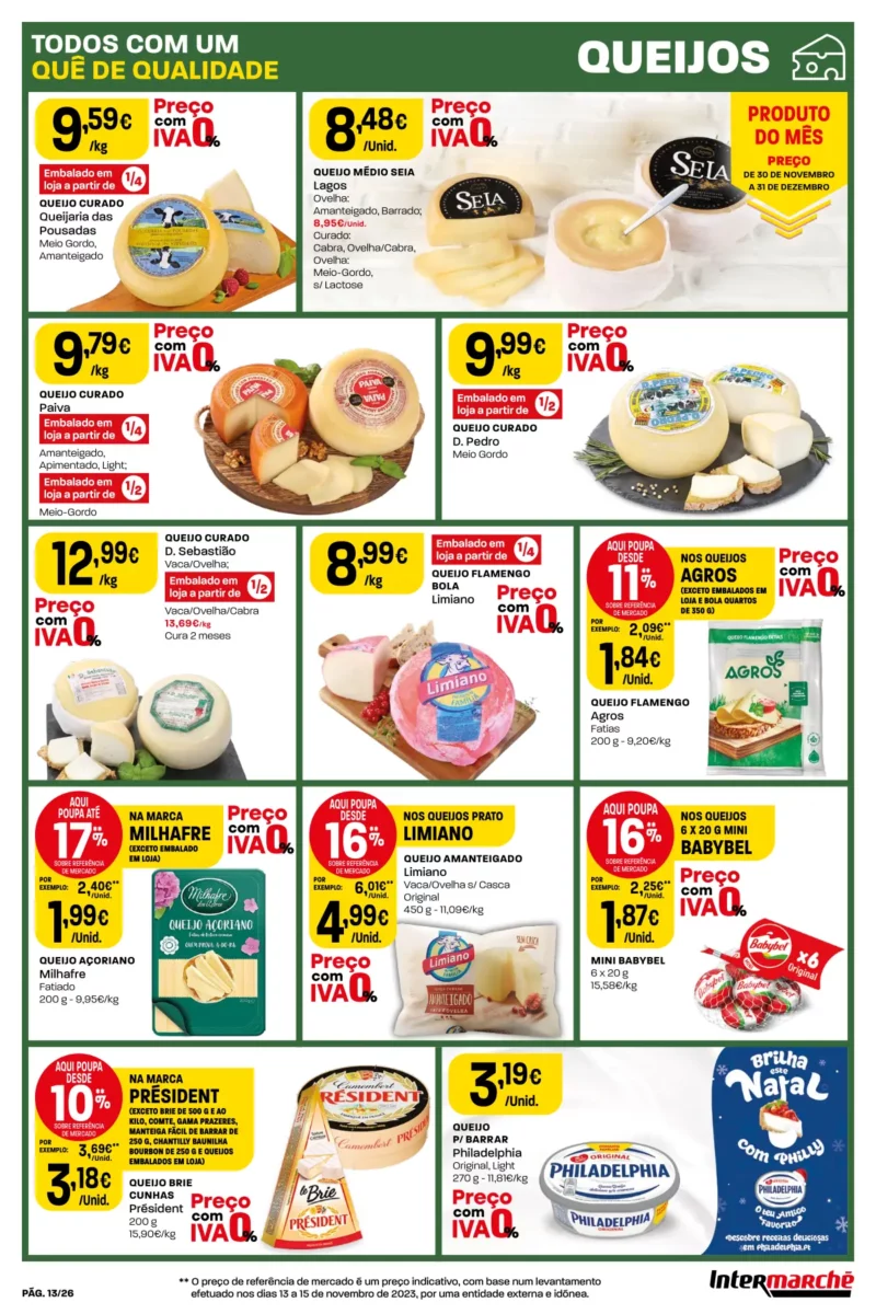 Folheto Intermarch&eacute; (14 a 24 dezembro)