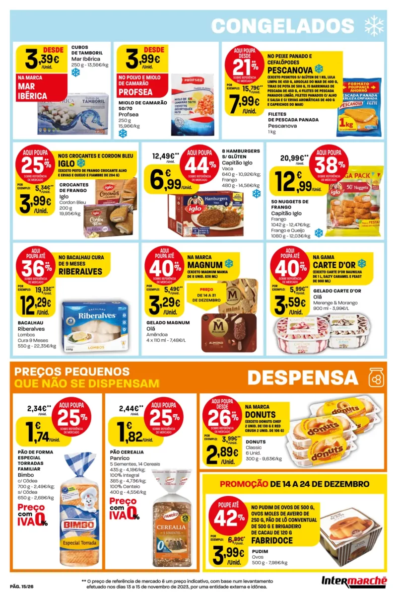 Folheto Intermarch&eacute; (14 a 24 dezembro)