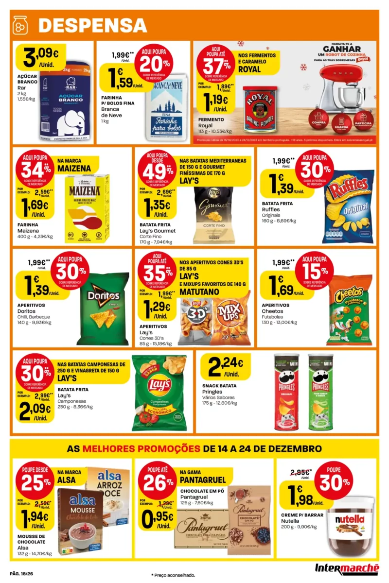 Folheto Intermarch&eacute; (14 a 24 dezembro)