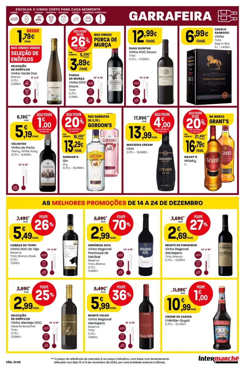 Folheto Intermarch&eacute; (14 a 24 dezembro)