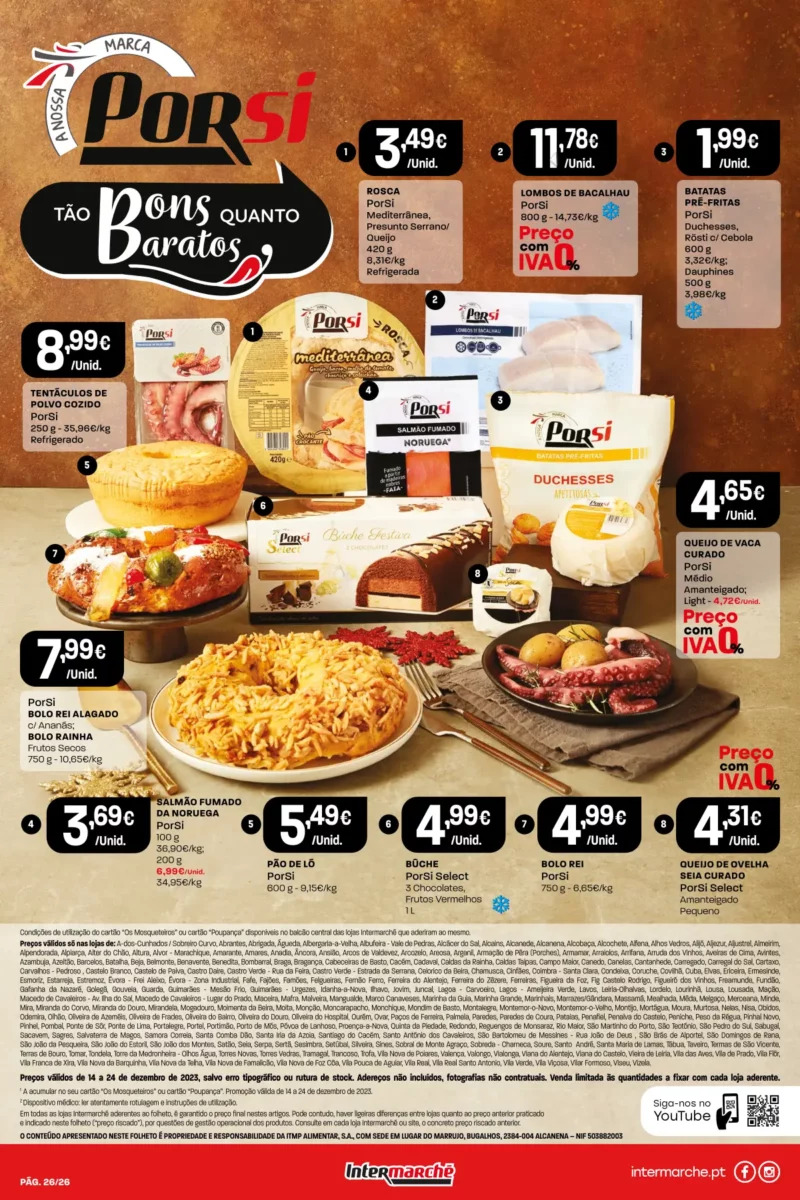 Folheto Intermarch&eacute; (14 a 24 dezembro)