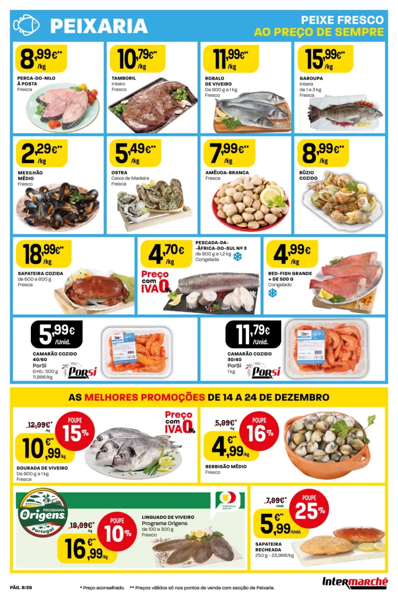 Folheto Intermarch&eacute; (14 a 24 dezembro)