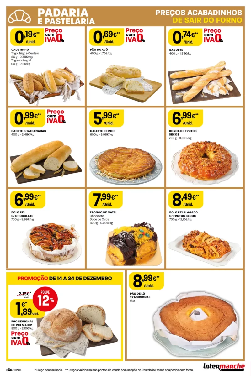 Folheto Intermarch&eacute; (14 a 24 dezembro)