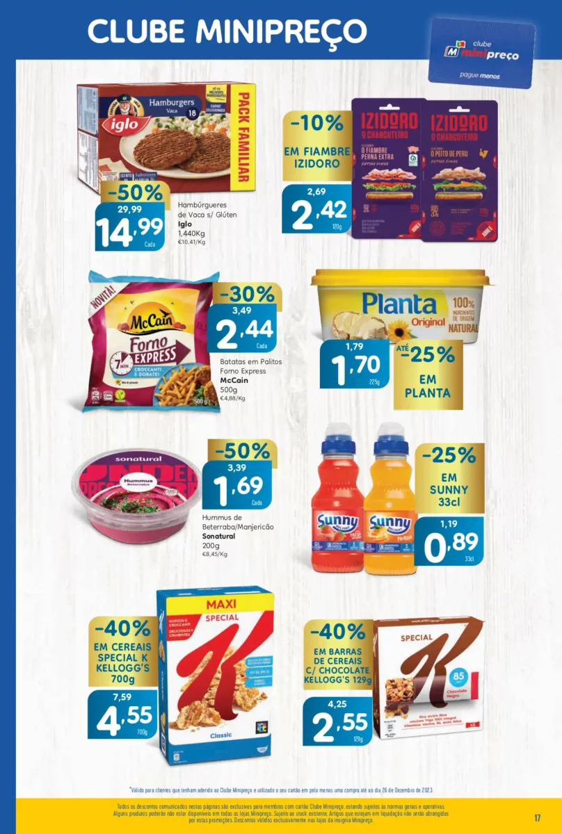 Folheto Minipre&ccedil;o (28 dezembro a 3 janeiro)
