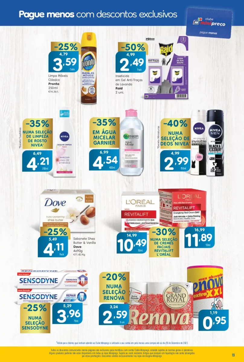 Folheto Minipre&ccedil;o (28 dezembro a 3 janeiro)