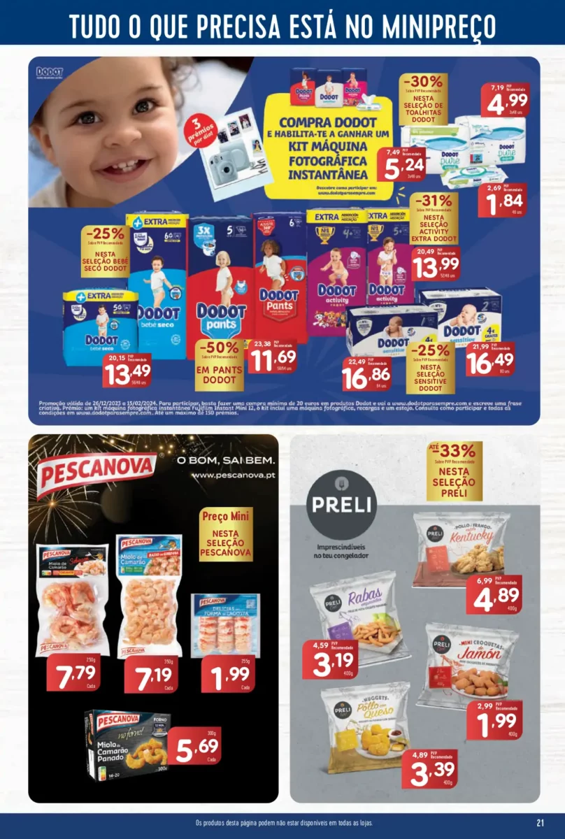 Folheto Minipre&ccedil;o (28 dezembro a 3 janeiro)