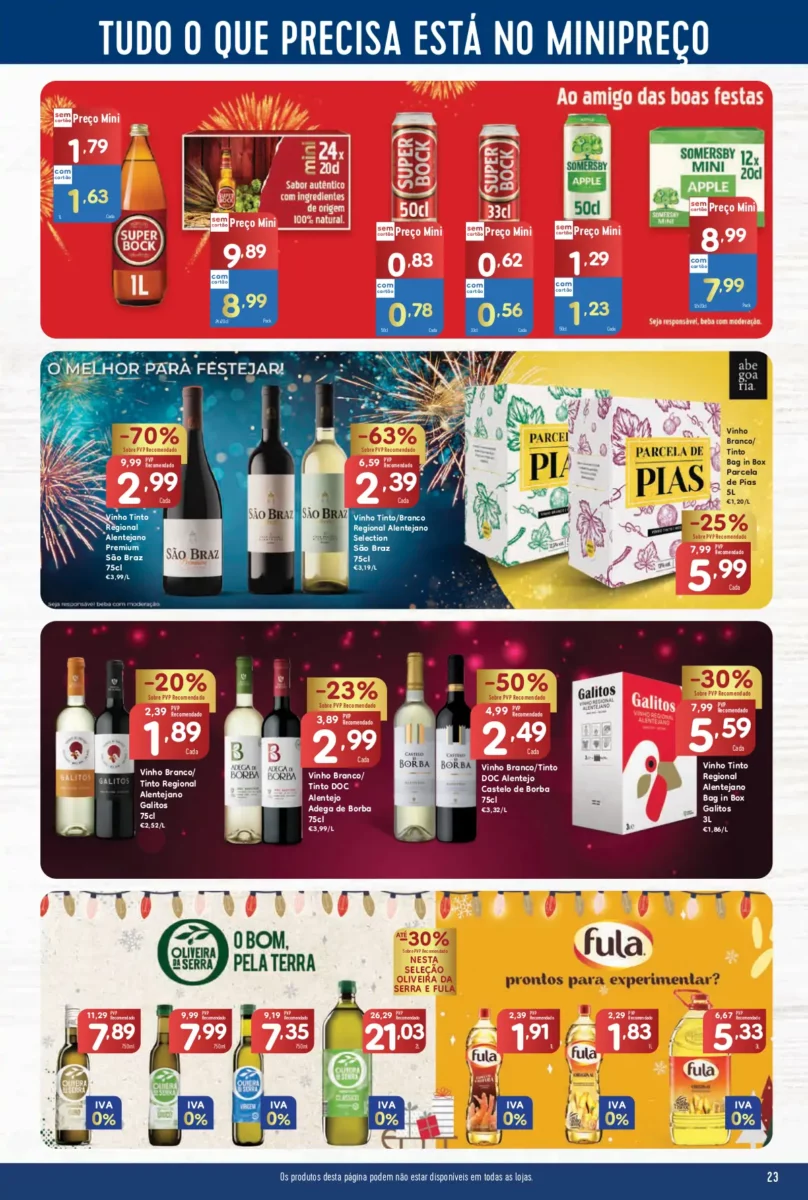 Folheto Minipre&ccedil;o (28 dezembro a 3 janeiro)