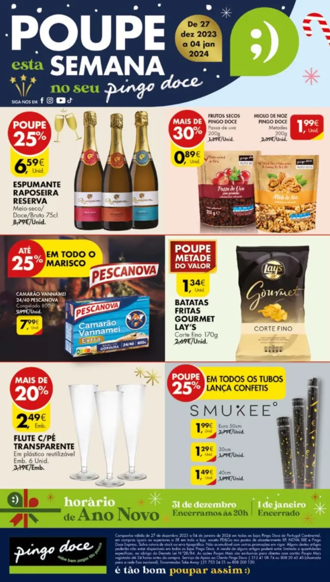 Folheto Pingo Doce (27 dezembro a 4 janeiro)