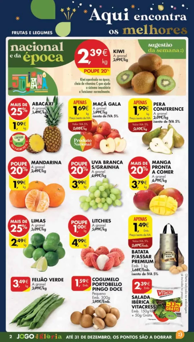 Folheto Pingo Doce Madeira (27 dezembro a 4 janeiro)