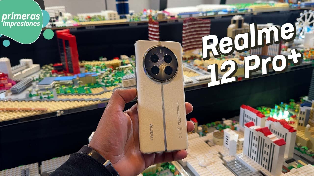 Realme 12 Pro+ vaza em v&iacute;deo pr&aacute;tico