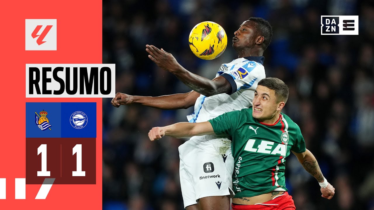 Resumo | Real Sociedad 1-1 Alav&eacute;s | LaLiga 23/24