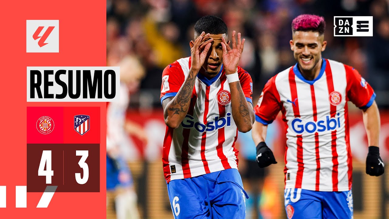 Resumo | Girona 4-3 Atletico Madrid | LaLiga 23/24