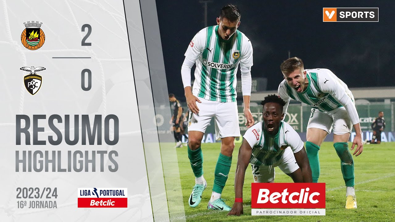 Resumo: Rio Ave 2-0 Portimonense (Liga 23/24 #16)