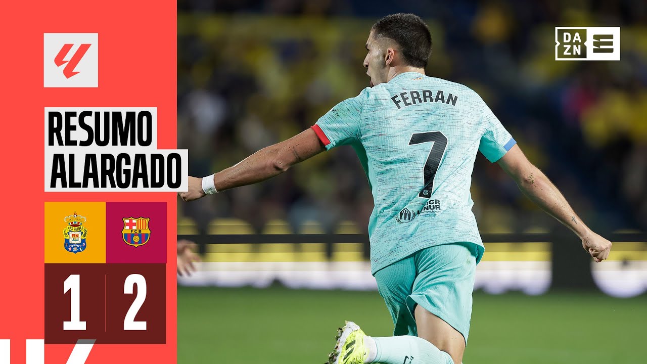 Resumo alargado | Las Palmas 1-2 Barcelona | LaLiga 23/24