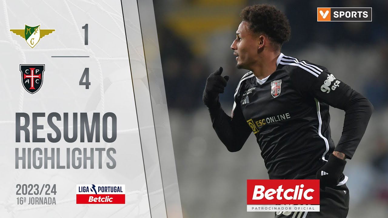 Resumo: Moreirense 1-4 Casa Pia (Liga 23/24 #16)