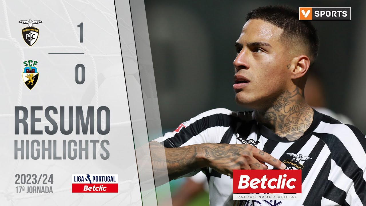 Resumo: Portimonense 1-0 Farense (Liga 23/24 #17)