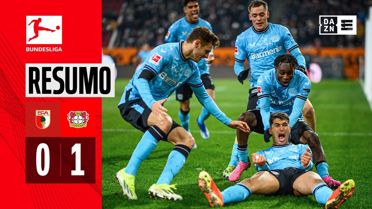 Resumo | Augsburg 0-1 Bayer Leverkusen | Bundesliga 23/24