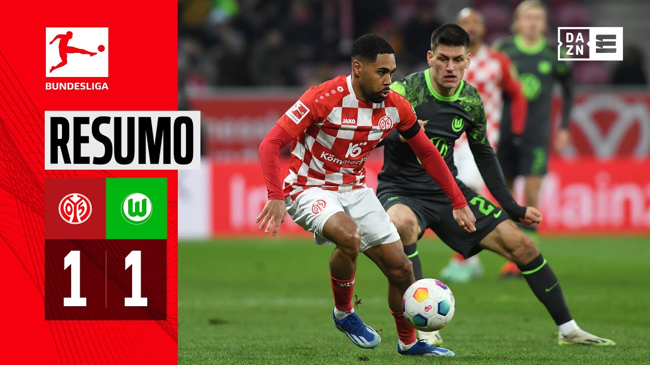 Resumo | Mainz 1-1 Wolfsburg | Bundesliga 23/24