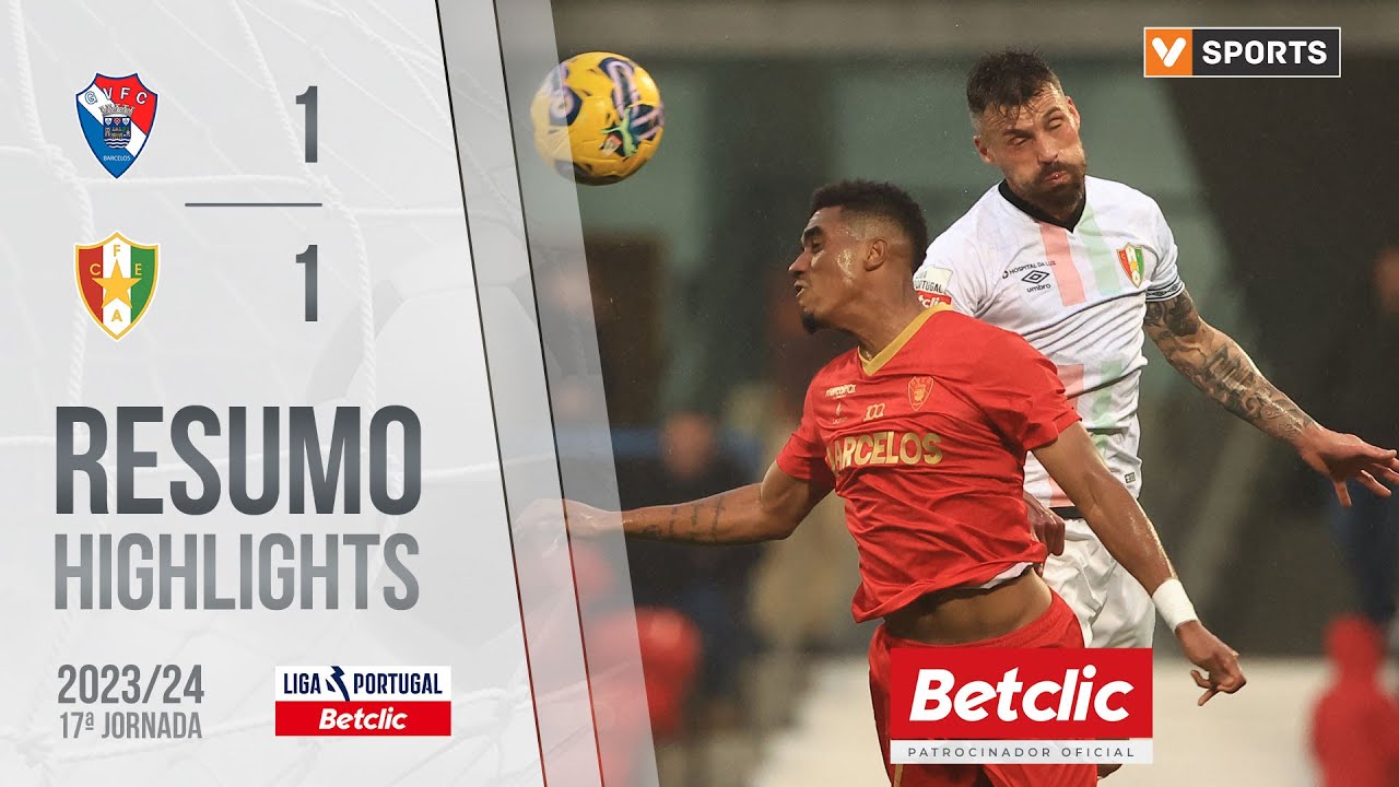 Resumo: Gil Vicente 1-1 Estrela Amadora (Liga 23/24 #17)