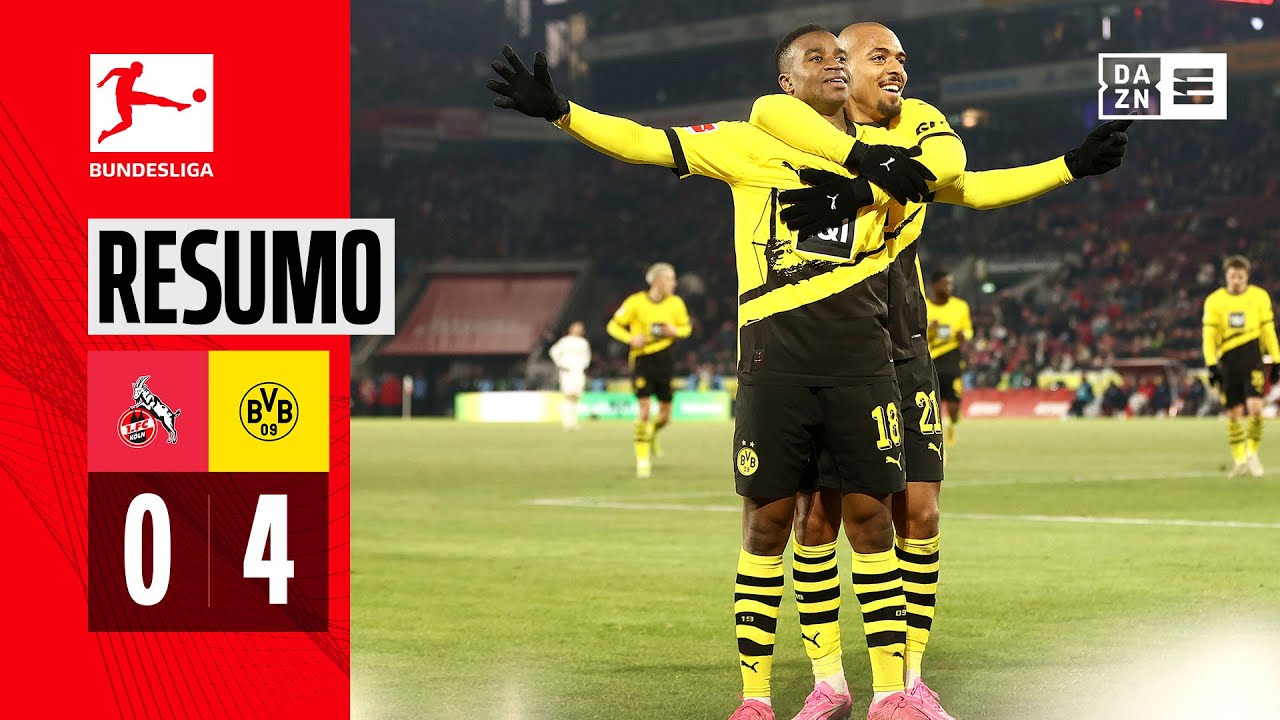 Resumo | Koln 0-4 Dortmund | Bundesliga 23/24