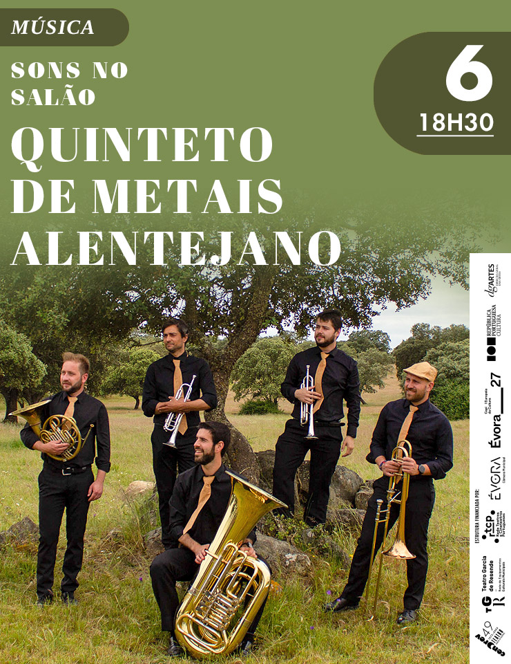SONS NO SAL&Atilde;O &ndash; Quinteto de Metais Alentejano