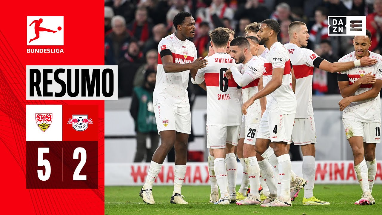 Resumo | Stuttgart 5-2 Leipzig | Bundesliga 23/24