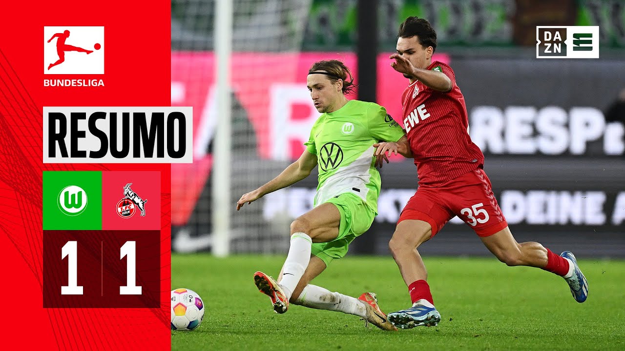 Resumo | Wolfsburg 1-1 Koln | Bundesliga 23/24